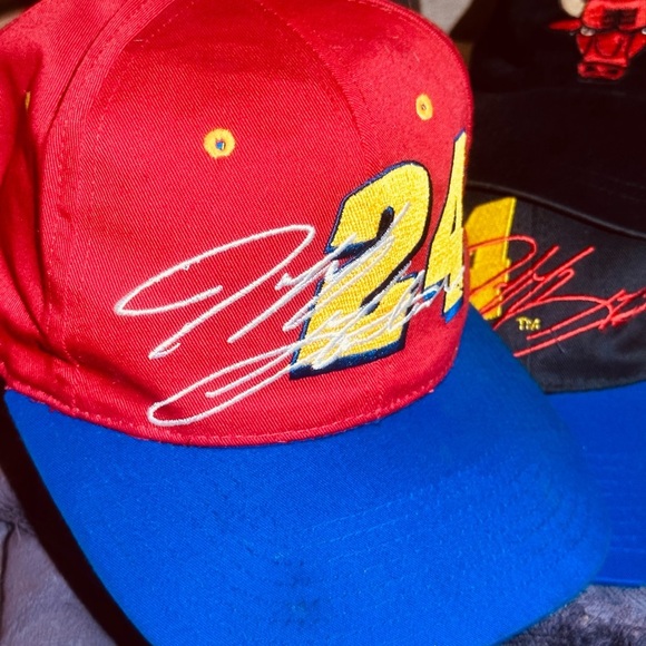NEW VINTAGE RARE Jeff Gordon 24 competitors view SnapBack Baseball cap NASCAR - Picture 2 of 5
